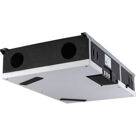 PluggPlan Unità di ventilazione per ambienti abitativi GH per montaggio a soffitto, Sistema di ventilazione centralizzato unitario con recupero di calore, PP-GH