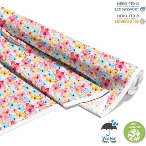 OUTDOOR DEKOSTOFFE OXFORD - Blumen - DX2494