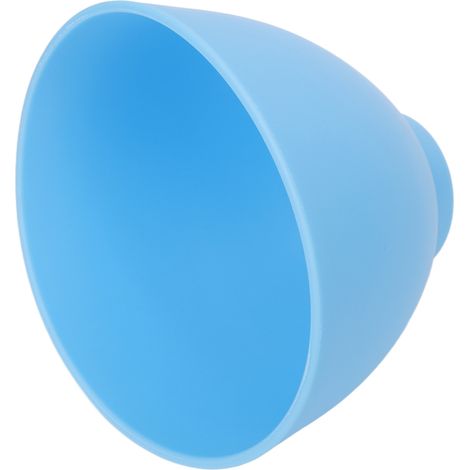 Bol mélangeur en silicone réutilisable et résistant à la chaleur pour masques faciaux, plâtre, peinture, 15 x 15 x 11 cm, bleu (1/5)