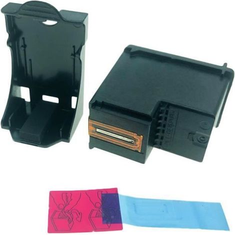Cartouches d'encre - HP - 302 XL - Compatible - Pack de 2 - Noir (1/4)