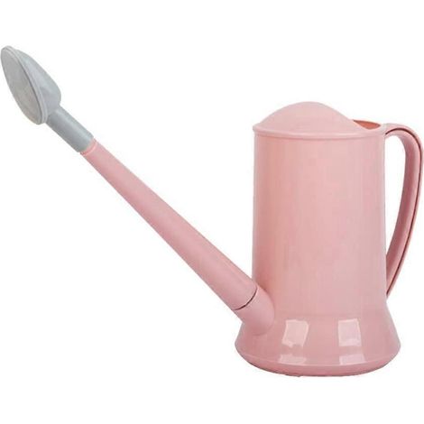 Arrosoir en plastique PCS, petit arrosoir/bouilloire pour plantes d'intérieur et d'extérieur, 2000 ml (rose) (1/5)