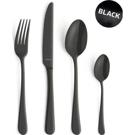 Amefa Austin Besteckset schwarz 24 Teile