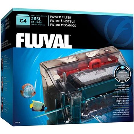 Hagen Fluval C4 filtro esterno compatto per acquari fino a 265L