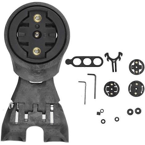 Support de potence pour compteur de vélo Bryton Giant avec support pour caméra et éclairage (1/5)