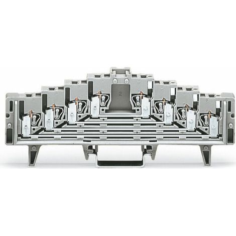 WAGO Rangierklemme 727-220 4 Etagen grau ohne Rasthaken