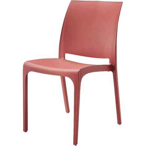 VOLGA - sedia da giardino in plastica (1/2)