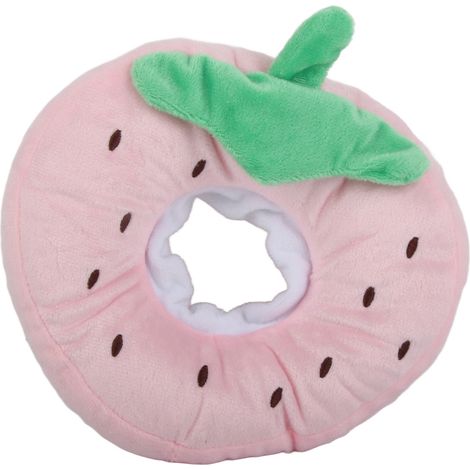 Collier cône pour chat, Fruit mignon, doux et réglable, empêche le léchage, récupération chirurgicale, colliers élisabéthains pour chats, chatons, animaux de compagnie (1/5)