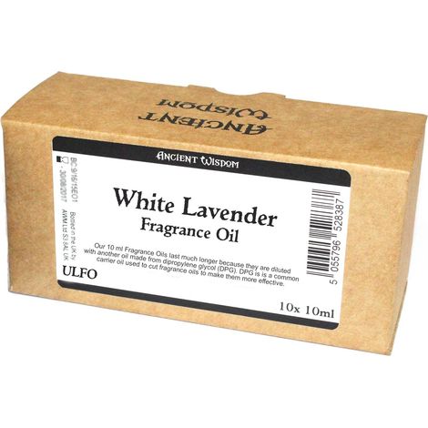 10 ml d'huile parfumée de lavande blanche - SANS ÉTIQUETTE- Vendu par 1