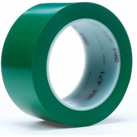 Cinta Adh 50Mmx33Mt Marcaje Vinilo Verde 471 3M