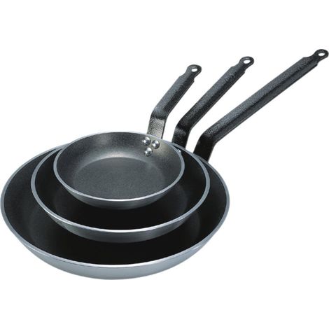 De Buyer Aluminio Choc Classic sartén antiadherente 28 cm negro