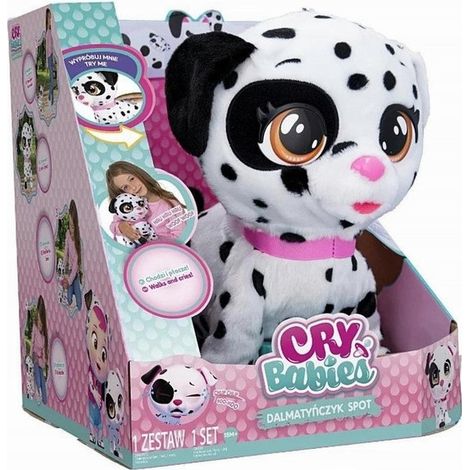 Cry Babies Dálmata Spot - perro interactivo