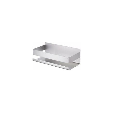 Étagère salle de bain non percée étagère douche inox SUS304 étagère murale adhésive 23CM brossé (1/4)