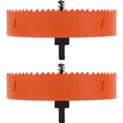 Hole Saw - M42 Bi-Metal - 160 mm - For Metal Wood Plastic Pipes - 1 Unit (1/5)