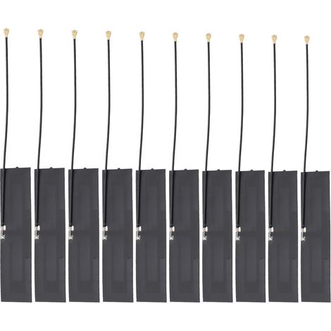 Antenne FPC 4G LTE ultra-large souple intégrée, gain élevé, bande complète GSM/GPRS/2G/3G/4G/CDMA/WCDMA, modèle NZ-4G-FPC-001, lot de 10 pièces. (1/5)