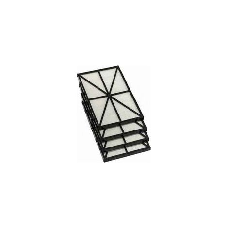 Lot de 4 Panneaux Filtres pour Robot Tiger Shark - RCX70101PAK2 - Noir (1/2)