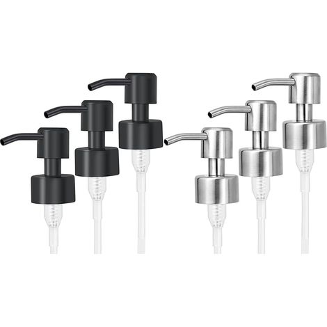 steel liquid soap dispenser pump with thread for standard