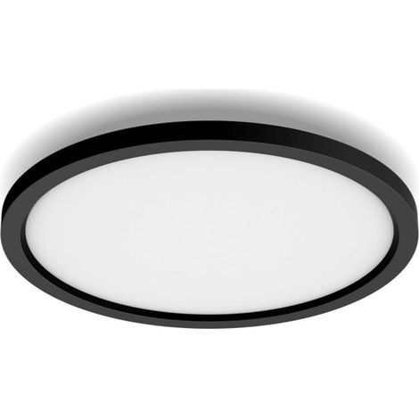 Philips Hue Aurelle Plafonnier Rond (Blanc) Lumière blanche chaude à froide - Comprend 1 Variateur de lumière - White Ambiance (1/5)