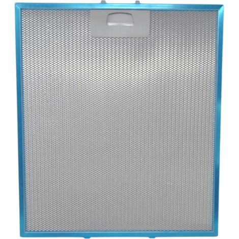 Filtro Aluminio Teka DB1 70 / DBE 70  Medidas 32,1 x 37 cm  Recambio Original 81460070  Filtro Antigrasa Metálico con Pestaña