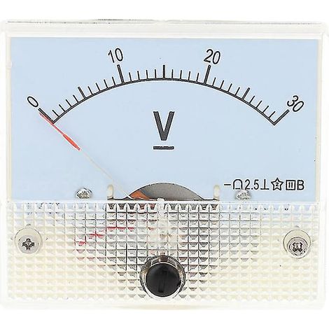 1 Stück analoges Einbaumessgerät