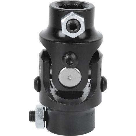 Jeffergarden Joint en U d'arbre de direction 35 °, joint en U d'arbre de direction 3/4-36 Spline X 3/4in DD pour rectifieuses Niveleurs adaptés pour Mustang(Noir) (1/5)