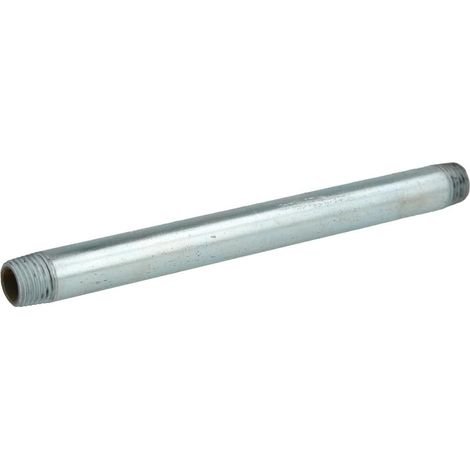 Nipple double galvanisé 1/4'' x 150 mm
