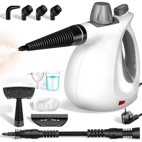 Pulitore a Vapore, Pulitore a Vapore ad Alta Pressione 1050W, Macchina a Vapore Domestica che Ammorbidisce ed Elimina Macchie e Grassi senza Detergenti Chimici, per la Pulizia di Giunture della Cucina (1/5)