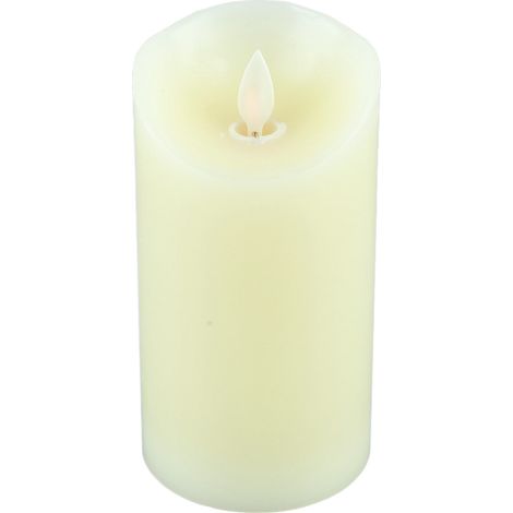 Bougies LED rechargeables simulation haute luminosité romantique sans flamme vacillante dansante avec télécommande (1/5)