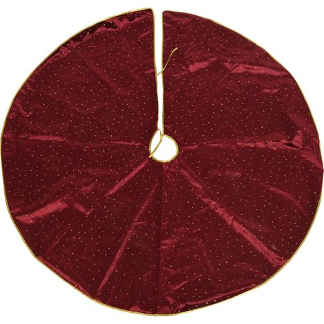 Copribase gonna per albero 120cm sangue di bue