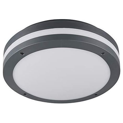 Trio Piave plafón exterior antracita LED 12W