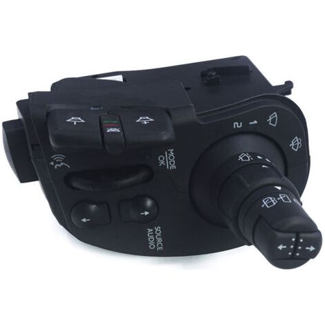 Pr Commutateur Combiné D'autoradio Et D'essuie-glace 8201590631 Pour R&enault Pour Clio 3 III 2005 2006 2007 2008 2009 2010 8201359195 (1/4)