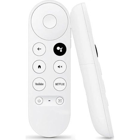 Sprachfernbedienung für Google Chromecast, G9N9N für Chromecast, für Google TV Streamer GA01409 GA01919 GA01920 GA01923 GA02463 GA02464 (Nur für Snow Google Chromecast) (1/5)