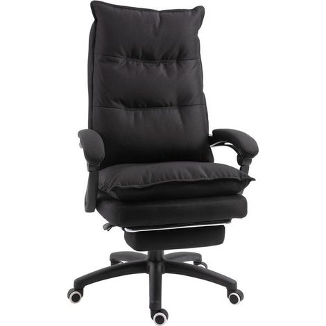 Fauteuil de bureau massant PRONTO Noir (1/5)