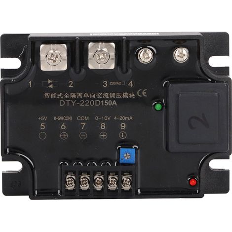 Module régulation tension monophasé isolé indicateur LED 150A résistance AC régulateur 220V variateur puissance (1/5)
