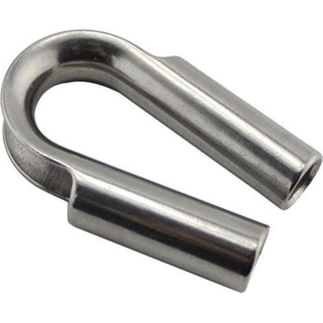Boucles/anneaux en forme de cœur/anneaux de protection/anneaux triangulaires en acier inoxydable 304 - Accessoires d'accastillage pour la marine et le yachting, boucles de 15 mm (1/3)