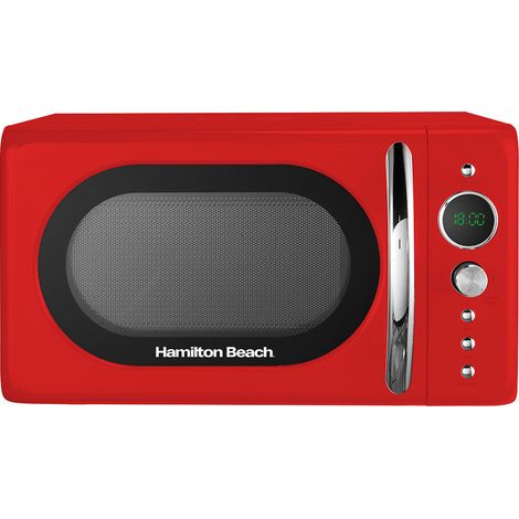 Hamilton Beach 20L Retro Red Microwave