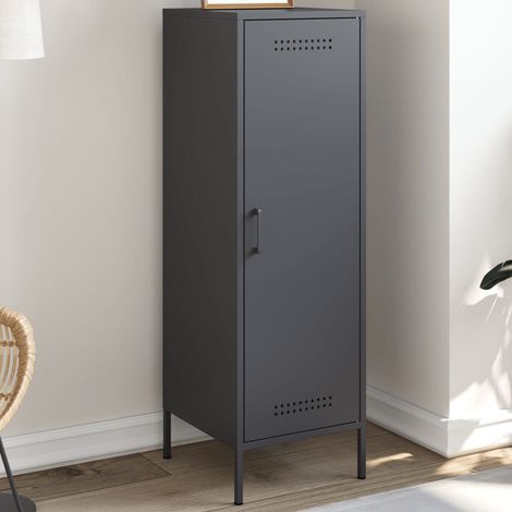 Buffet haut anthracite 36x39x113 cm acier vidaXL281073 (1/5)