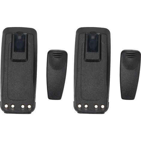 Batterie de remplacement Li-Ion 2600mAh 7.4V pour Motorola DP3401 DP3400 XPR6350 XPR6300 avec clip dorsal - Radio bidirectionnelle (1/5)