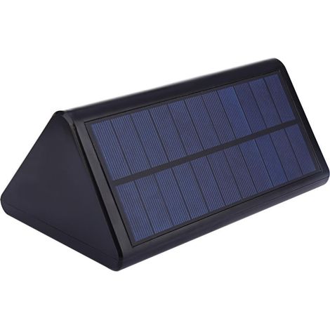 Lampe solaire autonome V-4100 avec détecteur de mouvement, 42 LED, noire. Idéale pour la sécurité et l'éclairage extérieur. (1/4)