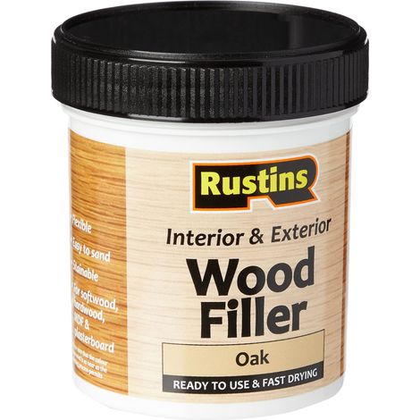 Rustins Acrylic Wood Filler Oak 250ml