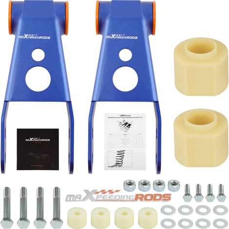 Level Lift Kit Front 3'' +Rear 2'' for Jeep Cherokee XJ 84-01 Transfer Case Drop (1/5)