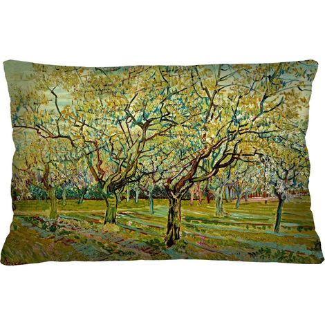 Cuscino decorativo Elegance Print Sad (Van Gogh) 40×60 cm - Velluto, stampa fronte/retro, cerniera, imbottitura anallergica, prodotto di alta qualità (1/3)
