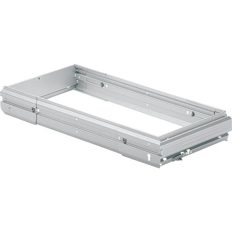 HETTICH Systema Top 2000 Hängeregistratur-Rahmen 368-540 / 316 mm Alu-Finish (1/5)