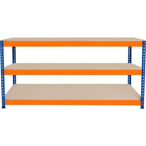 S-Rax 3 Tier Workbench - 180cm x 60cm x 90cm (1/5)