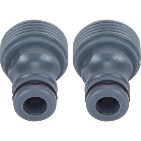 2 raccords rapides G3/4 mâles pour tuyau d'arrosage, adaptateur pour irrigation de jardin (1/5)