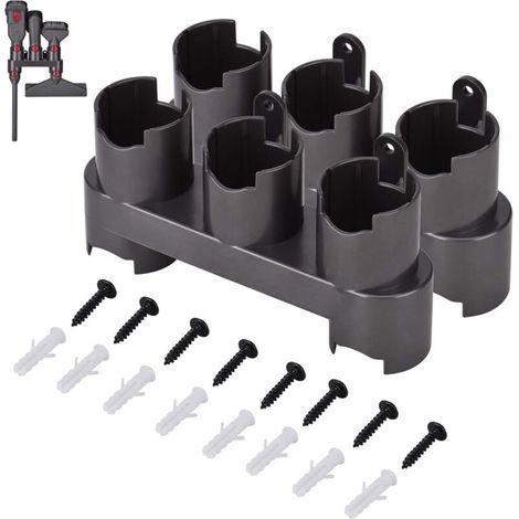Soporte de pared de 2 piezas para accesorios de Dyson V7 V8 V10 V11. (1/4)