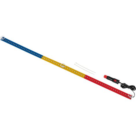 Bandiera luminosa 90 cm, 72 Led, 24V - Romania (1/2)