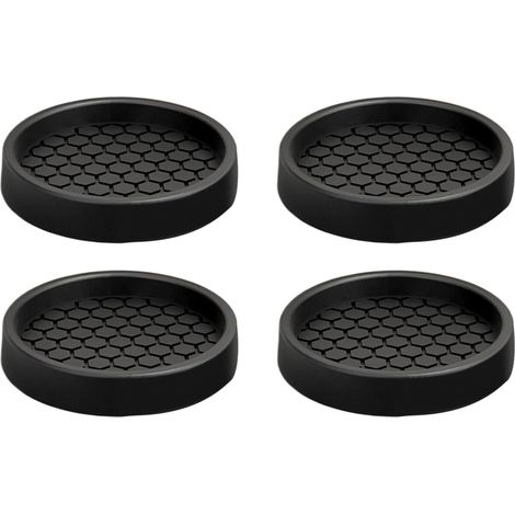 Patins antidérapants pour meubles, lot de 4 fixations antidérapantes pour réduire le bruit et protéger les pieds - fixations pour meubles - pour lit, armoire, canapé, chaise, table, appareils électrom (1/4)