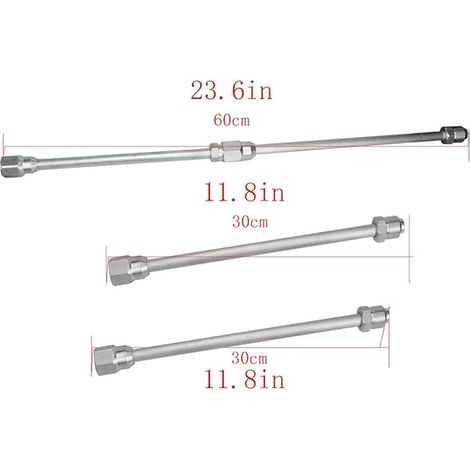 Extension Rod for Airless Sprayer Nozzle Extension Spray Paint Gun Nozzle Seat Nozzle Universal Head (1/3)