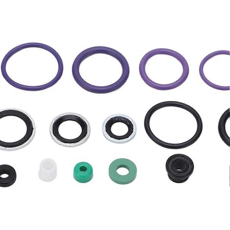 Kit de 122 joints toriques pour climatisation automobile, offrant une excellente étanchéité et compatible avec le compresseur de climatisation Jiangling F54. (1/5)