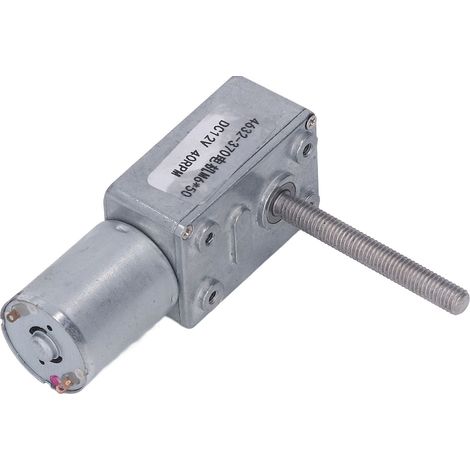 Turbo-Schneckengetriebemotor mit hohem Drehmoment, Mikrogetriebe, 12 V DC, 40 U/min, M6x50 mm, Elektrowerkzeuge (1/5)